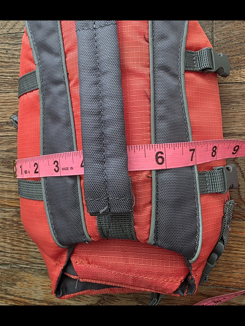 Red & Gray Xsmall Dog Life Jacket Quick Release Adjustable Straps